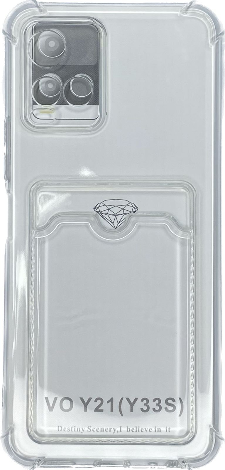 Чехол G-Case для Vivo Y21, Y33s прозрачный купить,420