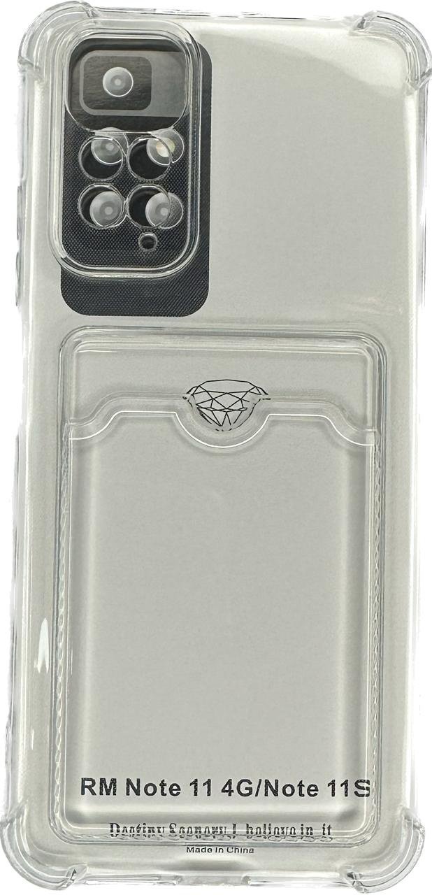 Чехол G-Case для Xiaomi Redmi Note 11S, Redmi Note 11 прозрачный купить,360