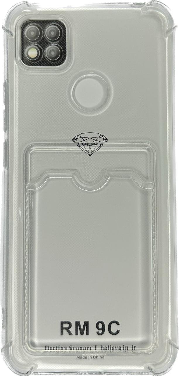 Чехол G-Case для Xiaomi Redmi 9c прозрачный купить,360
