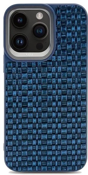 Чехол Kajsa для Apple iPhone 15 Pro синий купить,8499
