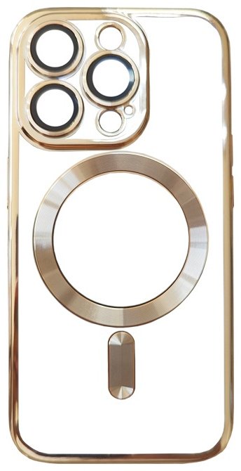 Чехол BERLIA для Apple iPhone 15 Pro золотистый купить,944