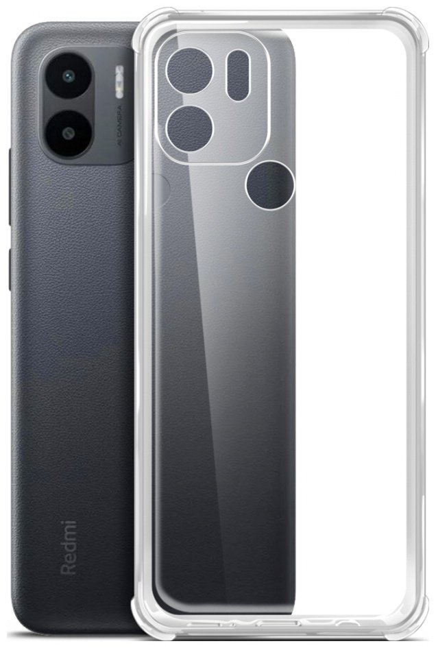Чехол BoraSCO для Xiaomi Redmi A1+ прозрачный купить,270