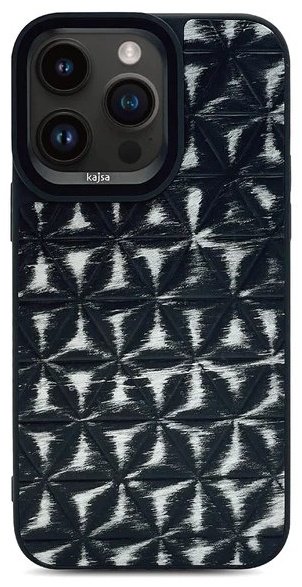 Чехол Kajsa для Apple iPhone 15 Pro Max черный