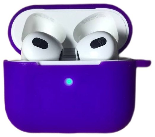Чехол Case для Apple AirPods 3 фиолетовый