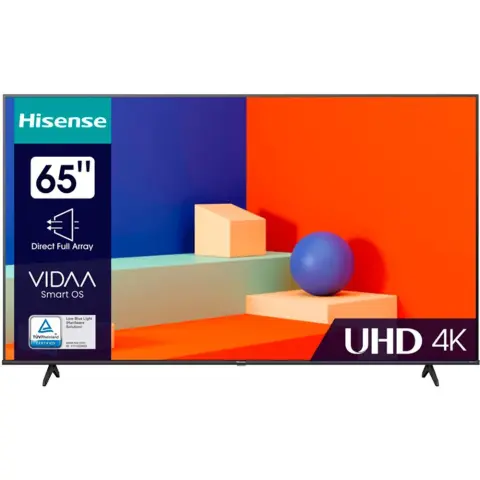 Телевизор Hisense 65A6K Smart 4K UHD 65" черный