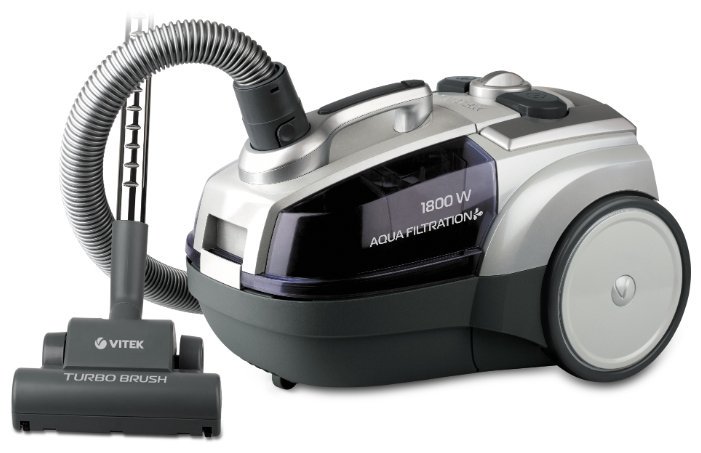 Пылесос Vitek VT-1833 серебристый купить,NaN