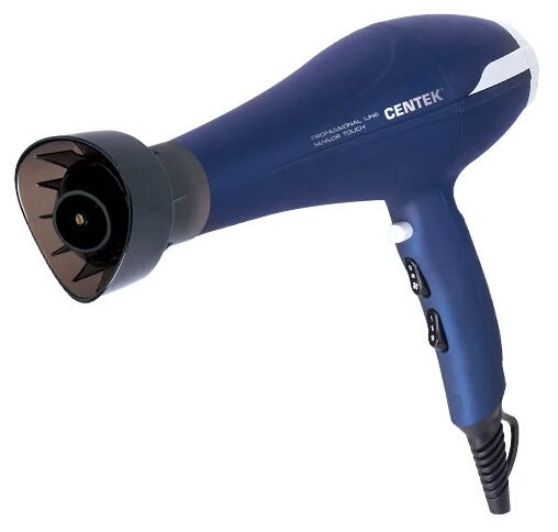 Фен Centek CT-2260 синий купить,NaN