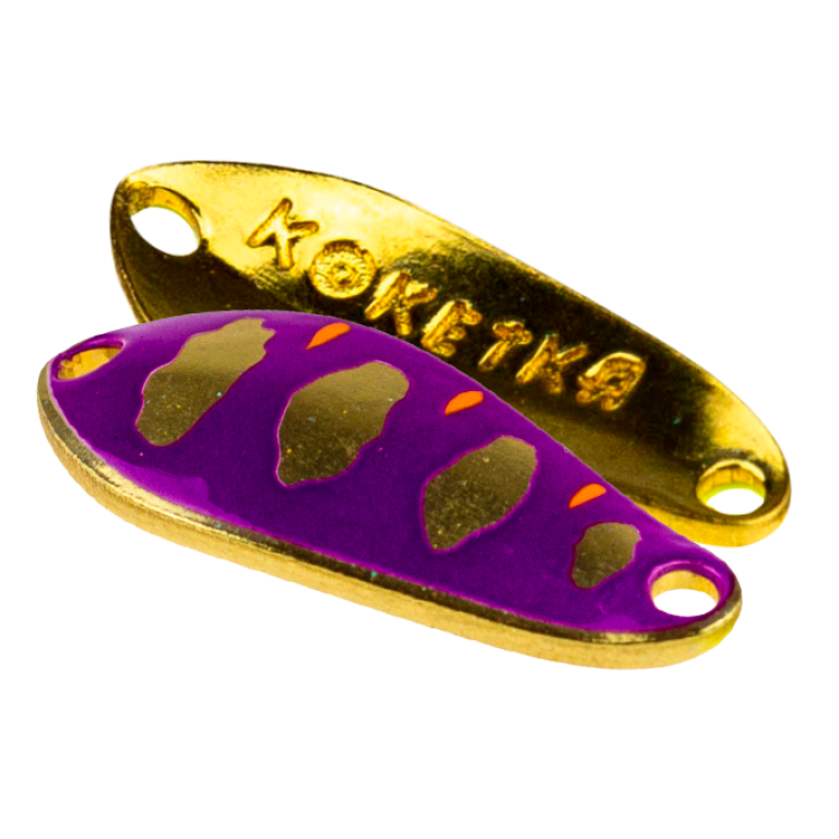 Колеблющаяся блесна SV-Lures Koketka 30мм фиолетовая купить,NaN