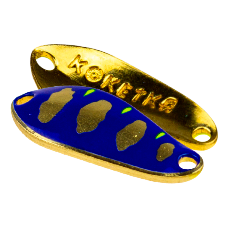 Колеблющаяся блесна SV-Lures Koketka 30мм синяя купить,NaN