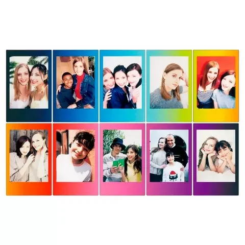 Пленка Fujfilm Instax Mini Square Rainbow 10 шт. - ForteMarket Пленка Fujfilm Instax Mini Square Rainbow 10 шт. купить,0