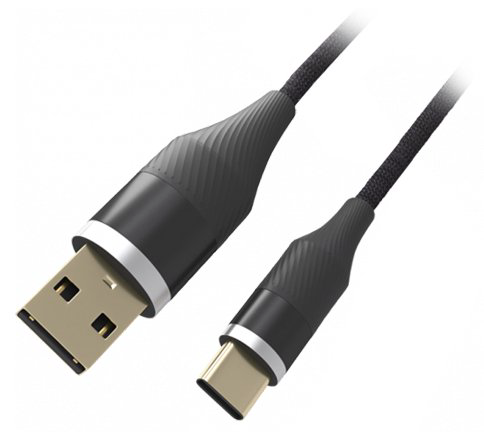 Кабель Ritmix USB Type A-Type C RCC-430QC 1м черный