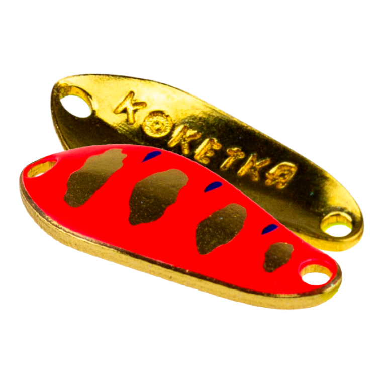 Колеблющаяся блесна SV-Lures Koketka 30мм красная купить,NaN