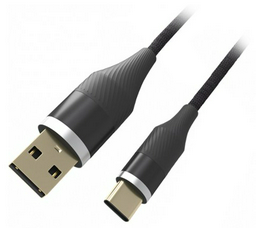 Кабель Ritmix USB Type A-Type C RCC-430QC 1м черный
