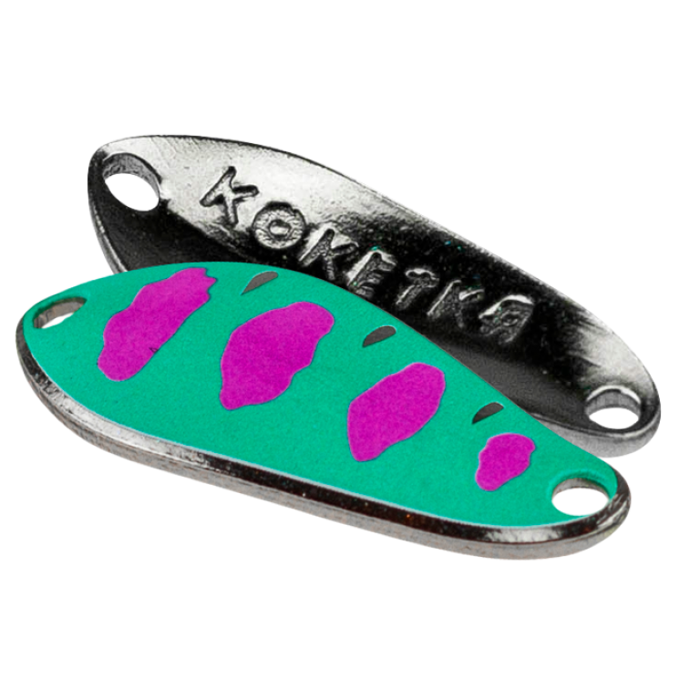 Колеблющаяся блесна SV-Lures Koketka 30мм бирюзово-фиолетовая купить,NaN