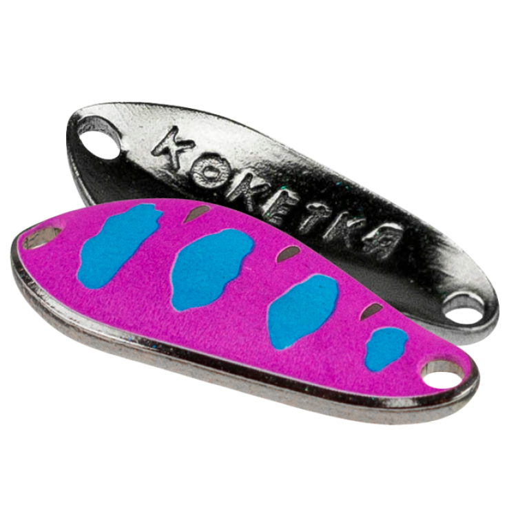 Колеблющаяся блесна SV-Lures Koketka 30мм сине-фиолетовая купить,NaN