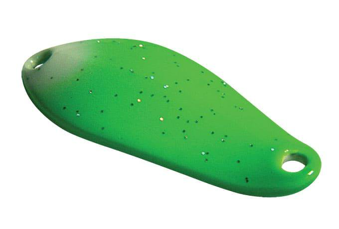 Колеблющаяся блесна SV-Lures Koketka 30мм зеленая купить,NaN