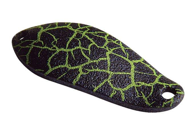 Колеблющаяся блесна SV-Lures Koketka 30мм черно-зеленая купить,NaN