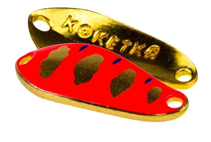 Колеблющаяся блесна SV-Lures Koketka 30мм красная купить,NaN