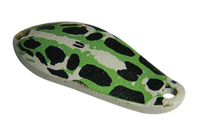 Колеблющаяся блесна SV-Lures Koketka 30мм черно-зеленая купить,NaN