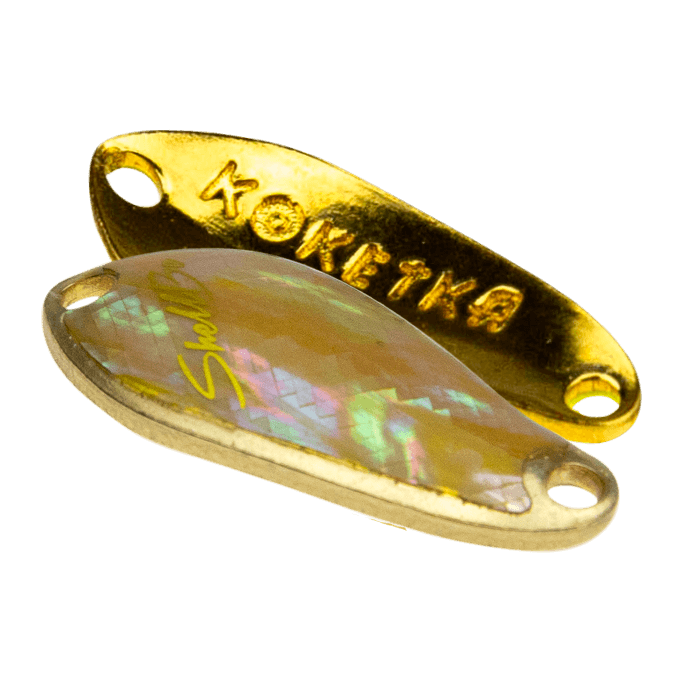 Колеблющаяся блесна SV-Lures Koketka 30мм золотистая купить,NaN