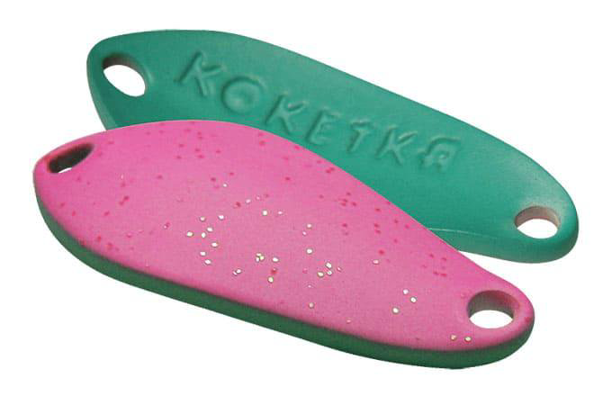 Колеблющаяся блесна SV-Lures Koketka 30мм бирюзово-розовая купить,NaN
