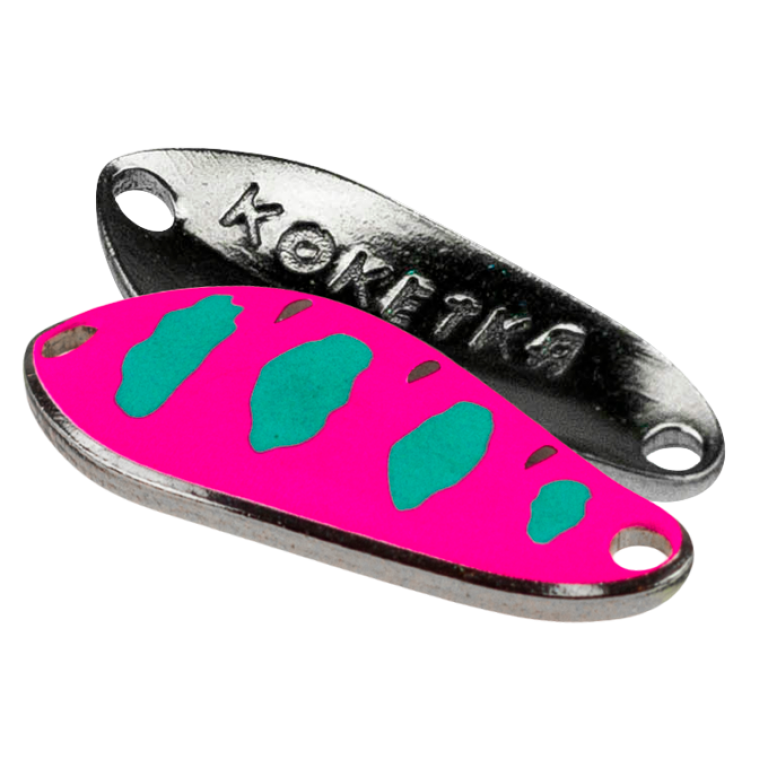 Колеблющаяся блесна SV-Lures Koketka 30мм розово-голубая купить,NaN