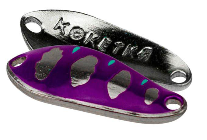 Колеблющаяся блесна SV-Lures Koketka 30мм фиолетовая купить,NaN