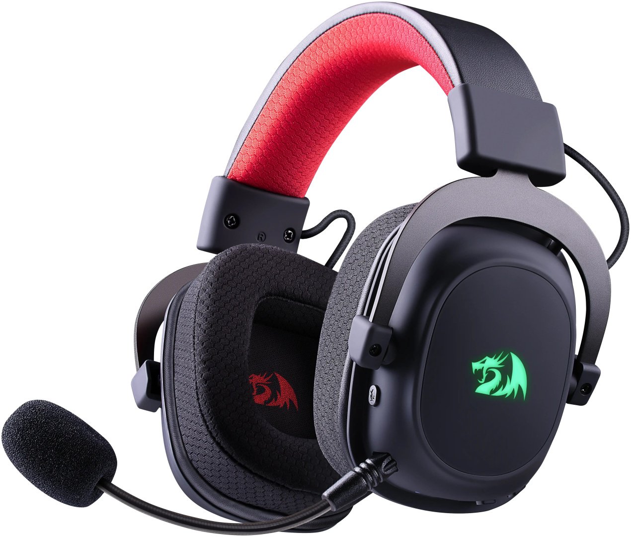 Наушники Redragon Zeus Pro черно-красный купить,NaN