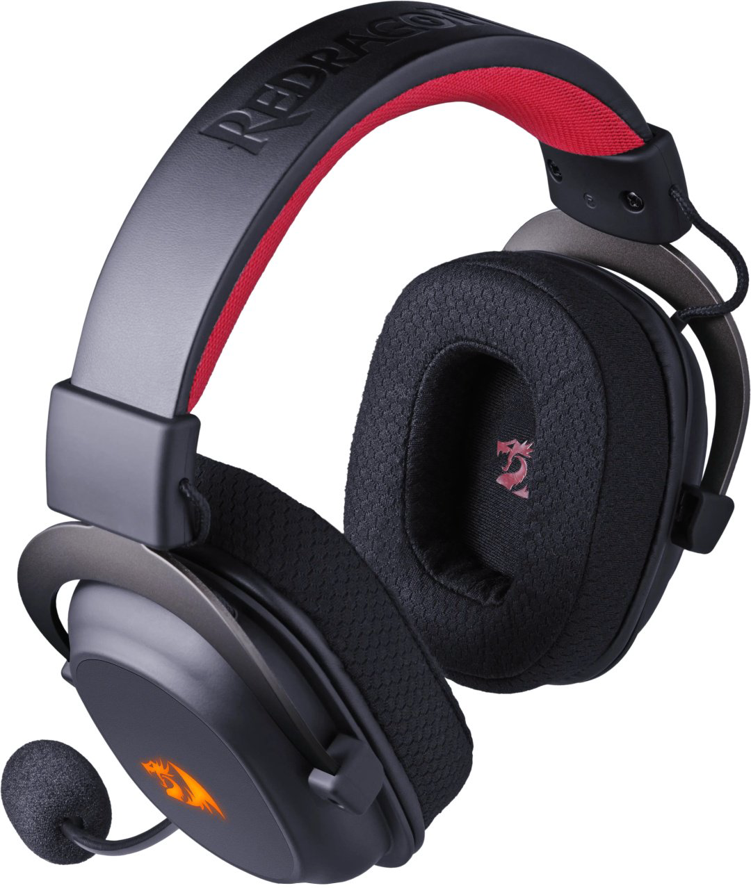 Наушники Redragon Zeus Pro черно-красный купить,NaN