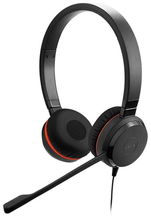 Наушники Jabra Evolve 20 SE MS Stereo черный