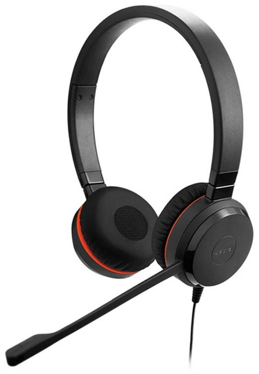 Наушники Jabra Evolve 20 SE MS Stereo черный купить,NaN