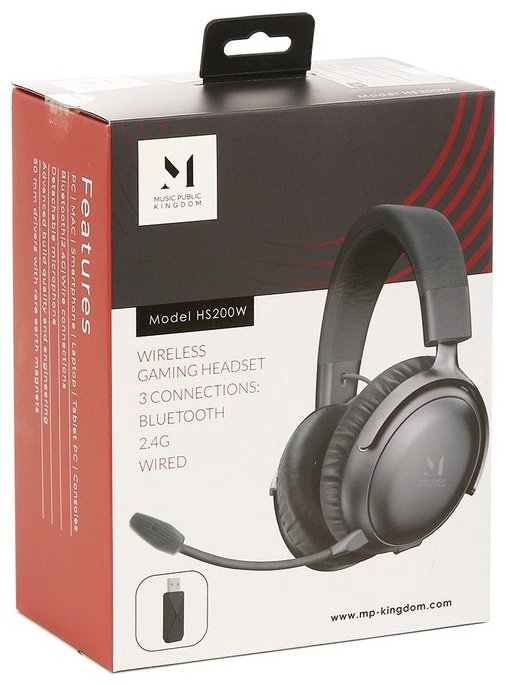 Наушники MUSIC PUBLIC KINGDOM HS200W черный купить,23990