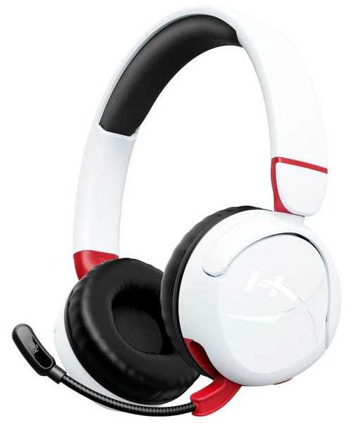 Наушники HyperX Cloud Mini бело-красный