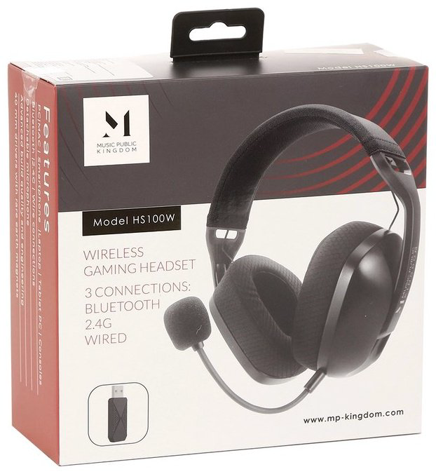 Наушники MUSIC PUBLIC KINGDOM HS100W черный купить,NaN