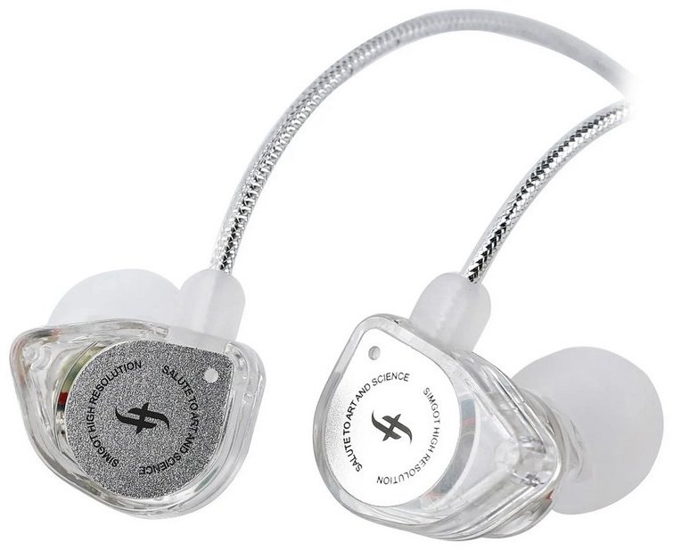 Наушники Simgot EW100 with mic серебристый