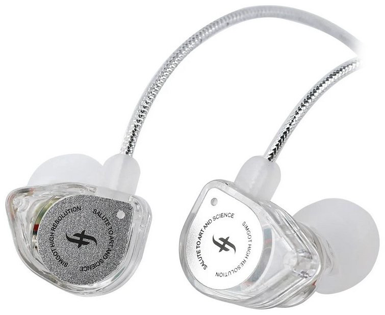 Наушники Simgot EW100 with mic серебристый