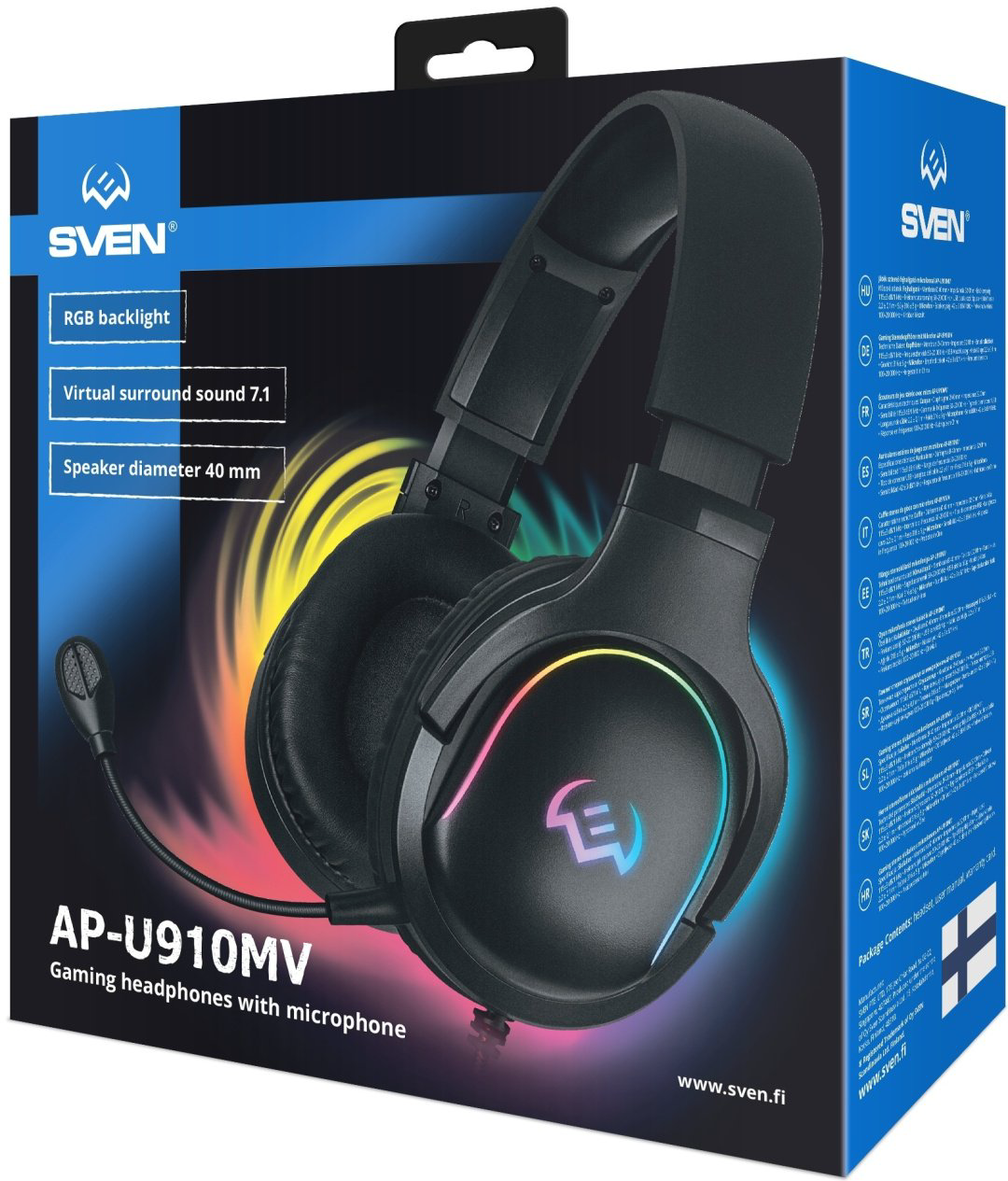 Наушники SVEN AP-U910MV черный купить,15990