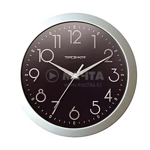 Настенные часы Troyka 11170182 Silver-Black - ForteMarket Настенные часы Troyka 11170182 Silver-Black купить,0