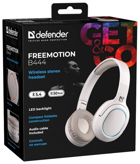 Наушники Defender B444 бежевый - ForteMarket Наушники Defender B444 бежевый купить,10590