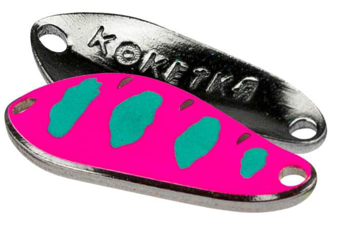 Колеблющаяся блесна SV-Lures Koketka 30мм розово-голубая купить,NaN