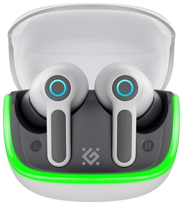 Наушники Defender CyberDots 290 белый купить,10900