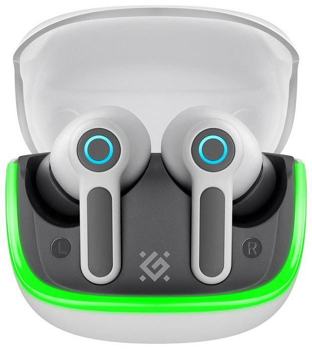 Наушники Defender CyberDots 290 белый купить,10900