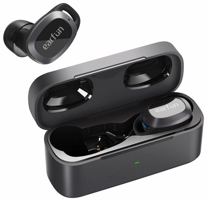 Наушники EarFun Free Pro TW301 черный купить,21990