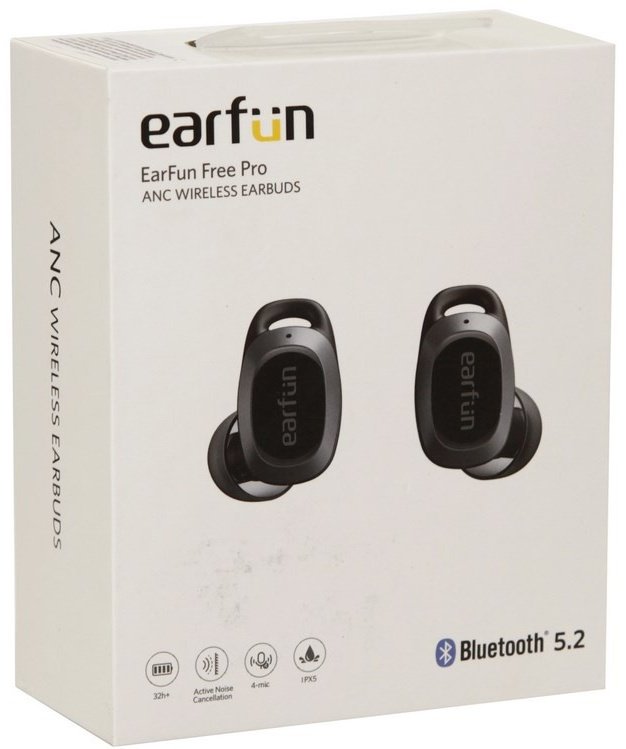 Наушники EarFun Free Pro TW301 черный купить,21990