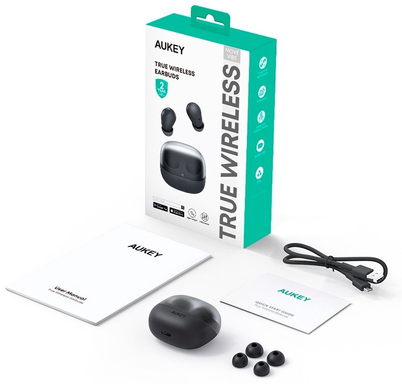 Наушники Aukey EP-M3A серый купить,NaN
