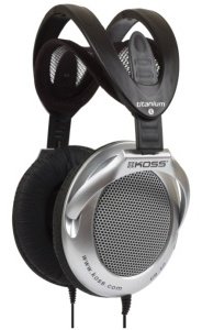 Koss UR40 черный/серебристый
