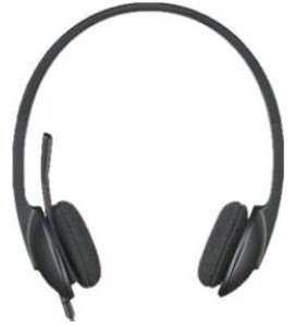 Наушники Logitech USB Headset H340 черный купить,14980