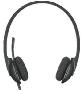 Наушники Logitech USB Headset H340 черный купить,14980