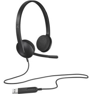 Наушники Logitech USB Headset H340 черный купить,14980