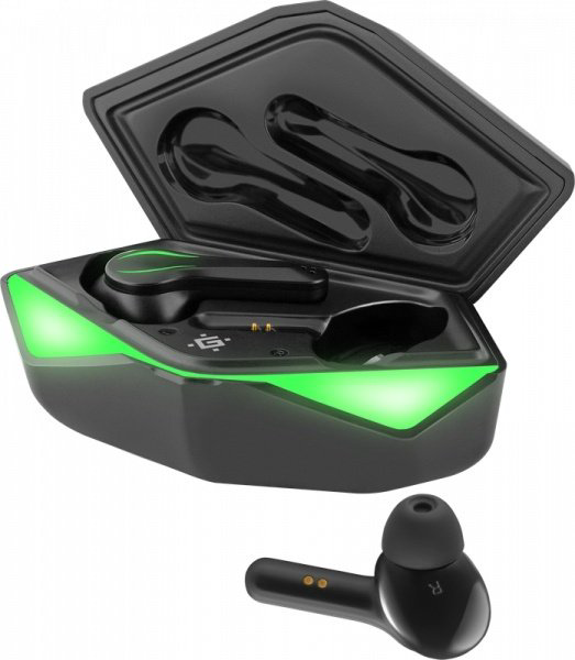 Наушники Defender CyberDots 220 черный купить,7790